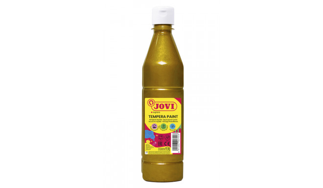 Guaššvärv JOVI Glitter, kuld, 500ml