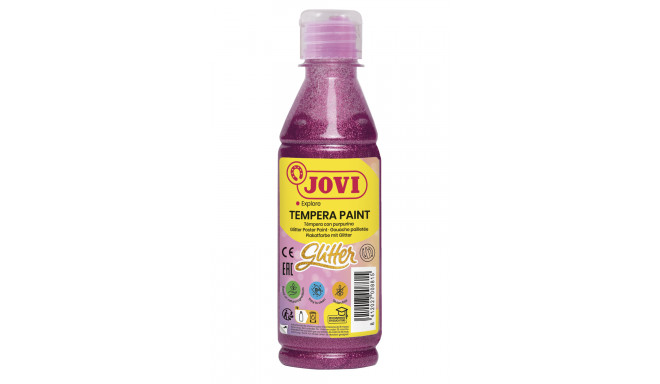 Guaššvärv JOVI Glitter, roosa, 250ml