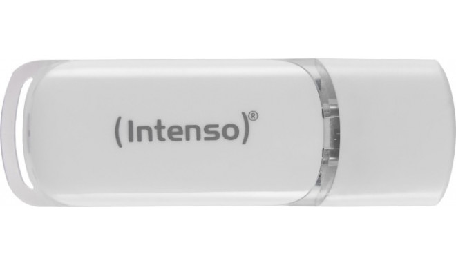 Intenso FLASH LINE 64 GB, USB stick (white, USB-C 3.2 Gen 1)