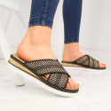 Rieker W R459 wedge slippers black (36)
