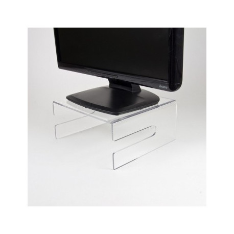 NEWSTAR ACRYLIC MONITOR RISER (FIXED MODEL) 25 KG -