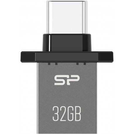 Silicon Power mälupulk 32GB Mobile C20, must (avatud pakend)