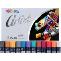 Colorino Artist Metallic Oil Pastels 12 colours
