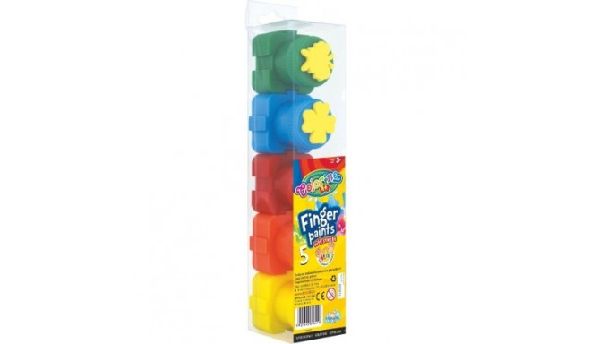 Colorino Kids Finger paints 5 colours