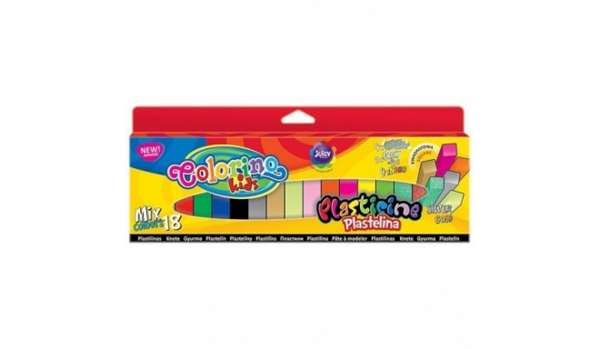 Colorino Kids Plasticine 18 colours