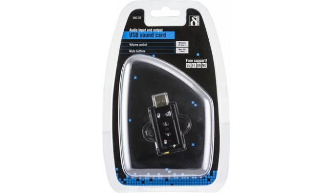 Sound card DELTACO USB  /  UAC-03