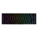 Wireless 65% keyboard DELTACO GAMING DK440R front lasered keys, RGB, Kailh Red, N-key rollover, UK L