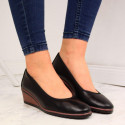 Black wedge pumps W Vinceza (37)