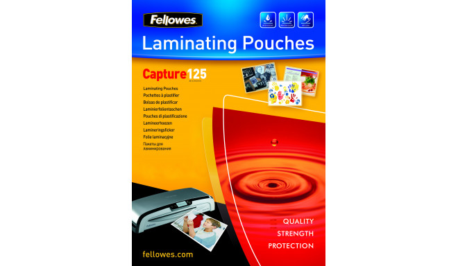 Fellowes 125mik 75x105mm / 100 tk