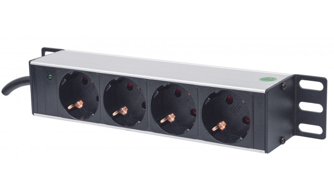 Intellinet PDU 1U rack 10" toitepistikupesa