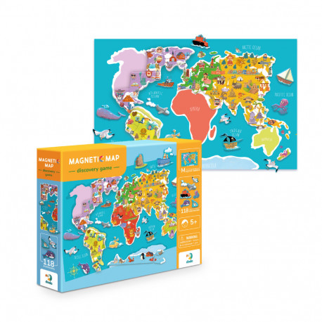 DODO magnetic game Map, 200201 - Board games - Photopoint.lv