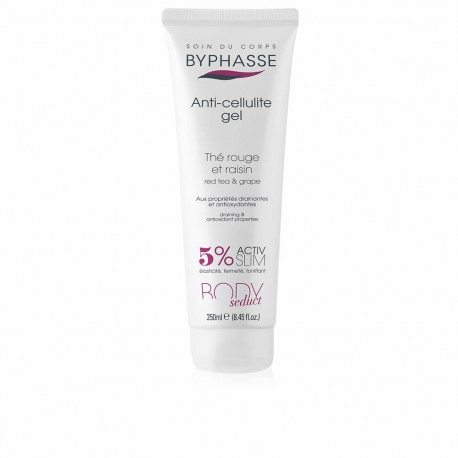 Gels pret Celulītu Byphasse Body Seduct Gel Nori Sarkanā tēja Vīnogas 250 ml