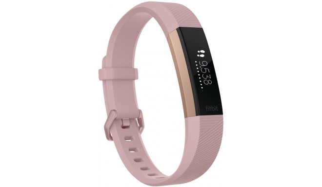 Fitbit aktivitātes trekeris Alta HR S, rozā/zelta-rozā