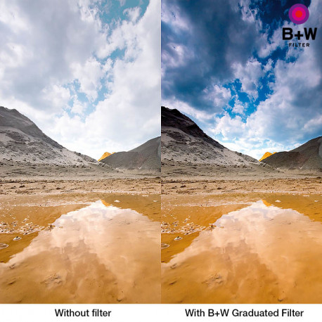 B+W ND-FIlter Graduated 50% 77mm F-Pro MRC