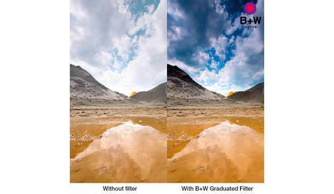 B+W ND-FIlter Graduated 50% 77mm F-Pro MRC