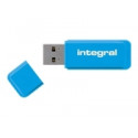  Integral mälupulk 8GB Neon USB 2.0, sinine (INFD8GBNEONB)