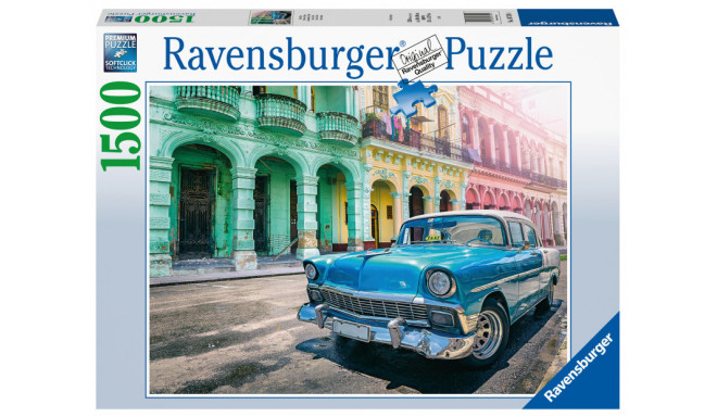 Ravensburger pusle Cuba Cars 1500tk