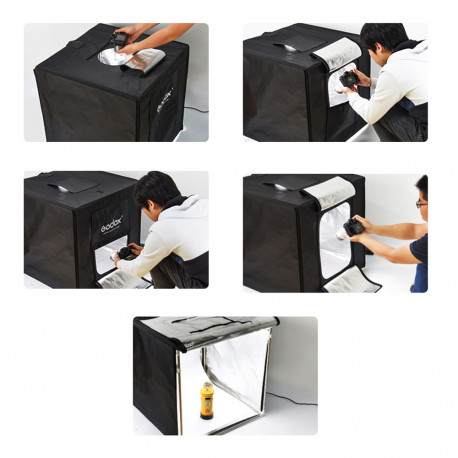 Godox Portable Triple Light LED Ministudio L40x40x40cm