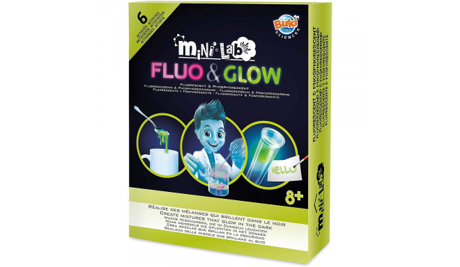 Buki Экспериментальный комплект, Fluo & Glow Mini Lab