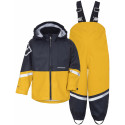 Vihmakomplekt Didriksons Waterman Kids Set kollane