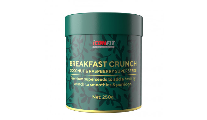 ICONFIT Crunchy Breakfast Superfoods - Kookose-Vaarika 250 g
