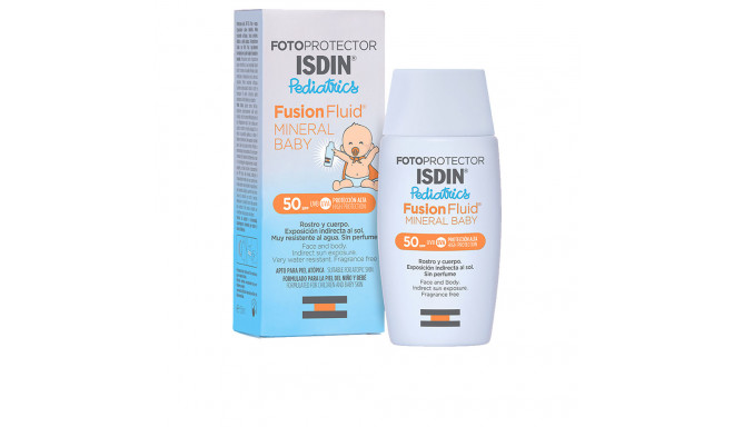 ISDIN FOTOPROTECTOR BABY mineral fluido SPF50+ 50 ml