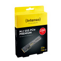 Kõvaketas INTENSO Premium M.2 PCIe 256GB SSD