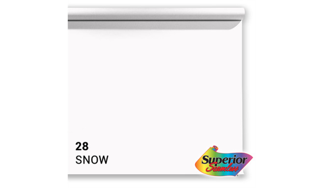 Superior background paper 28 Snow 1.35x11m