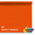 Superior Background Paper 39 Bright Orange 2.72 x 11m