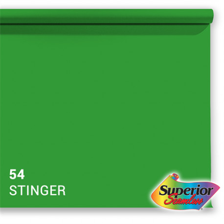 Superior paper background 2.72x11m, 54 stinger chroma key