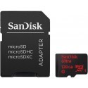 SanDisk mälukaart microSDXC 128GB Ultra 80MB/s + adapter