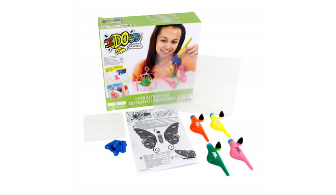 IDO3D Ultra 4 pen set "Butterfly & fairies"
