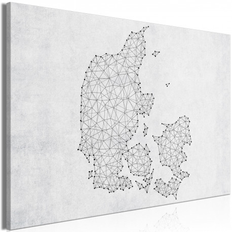 Seinapilt - Geometric Land (1 Part) Wide - 120x80