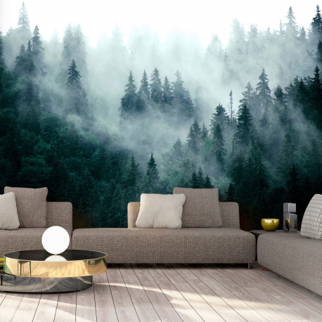 Fototapeet - Mountain Forest (Dark Green) - 250x175
