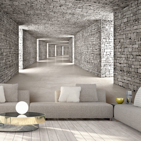 Fototapeet - Mysterious Tunnel - 100x70