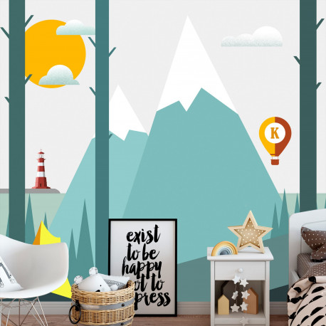 Fototapeet - On the Camping - 250x175