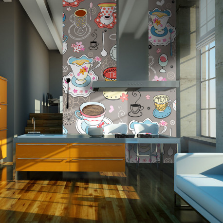 Fototapeet - Cups - 350x270