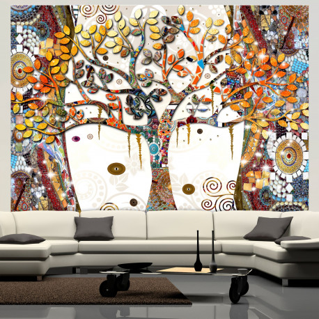Fototapeet - Decorated Tree - 200x140