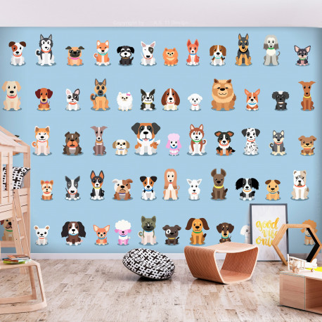 Fototapeet - Happy Crowd - 150x105