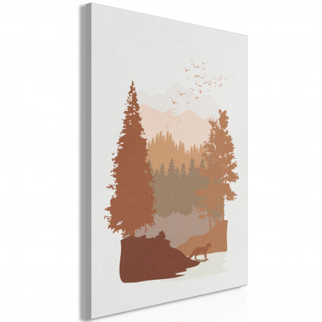 Seinapilt - Autumn in the Mountains (1 Part) Vertical - 40x60