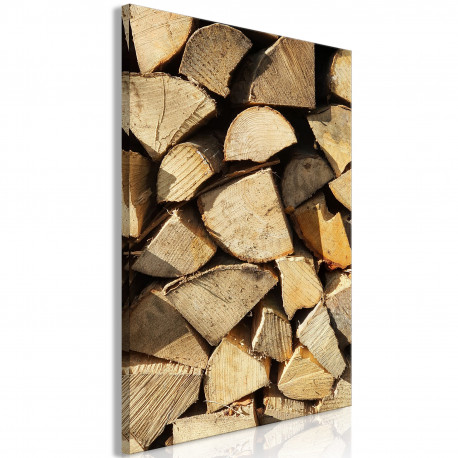 Seinapilt - Beauty of Wood (1 Part) Vertical - 40x60