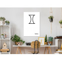 Seinapilt - Gemini (1 Part) Vertical - 40x60