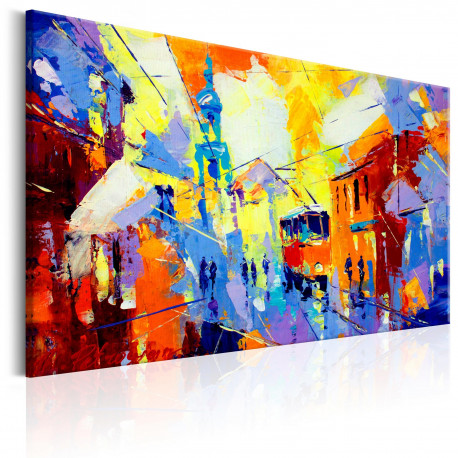 Seinapilt - Colours of the City - 90x60