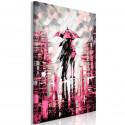 Seinapilt - Lovers in Colour (1 Part) Vertical Pink - 60x90