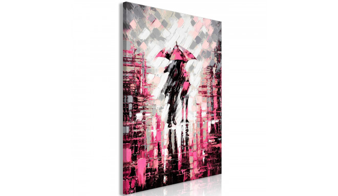 Seinapilt - Lovers in Colour (1 Part) Vertical Pink - 60x90