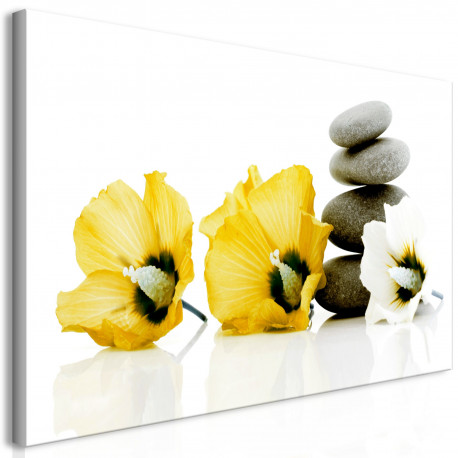 Seinapilt - Calm Mallow (1 Part) Yellow - 70x35