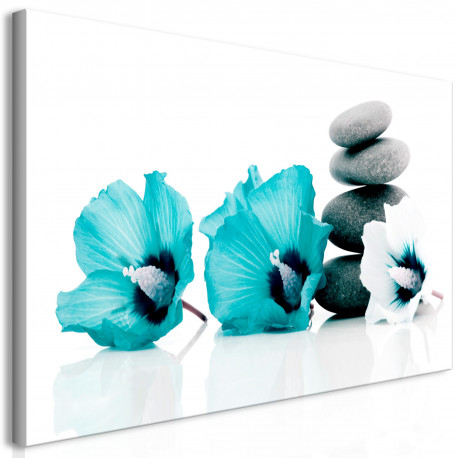 Seinapilt - Calm Mallow (1 Part) Turquoise - 120x60