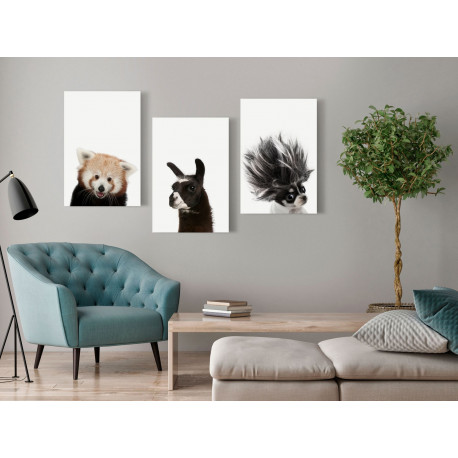 Seinapilt - Friendly Animals (Collection) - 60x30