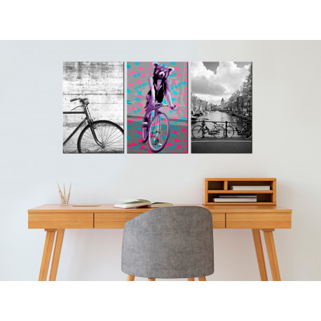 Seinapilt - Bikes (Collection) - 60x30