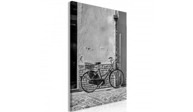 Seinapilt - Old Italian Bicycle (1 Part) Vertical - 40x60